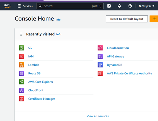 management console