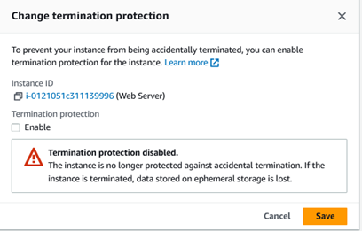 termination